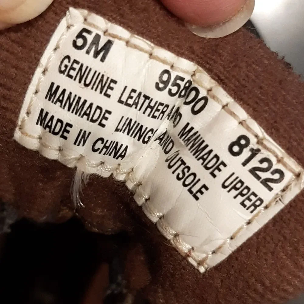 Timberland 5M Baby Leather Hiking Boots